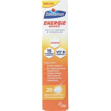 Davitamon Energie boost ginseng bruistabletten