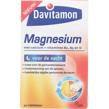 Davitamon Magnesium nacht tabletten