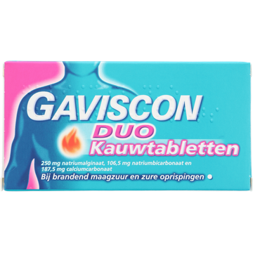 Gaviscon Duo kauwtabletten