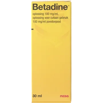 Betadine Oplossing voor cutaan gebruik