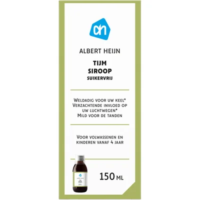 AH Tijmsiroop suikervrij