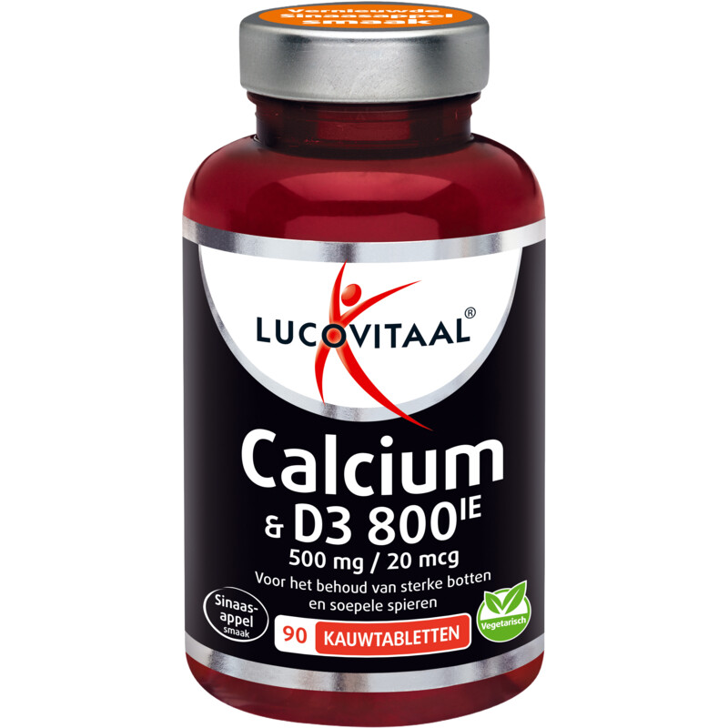 Lucovitaal Calcium & D3 500mg/20mcg