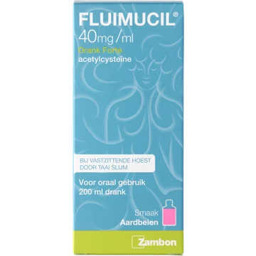 Fluimucil 40 mg/ml drank forte