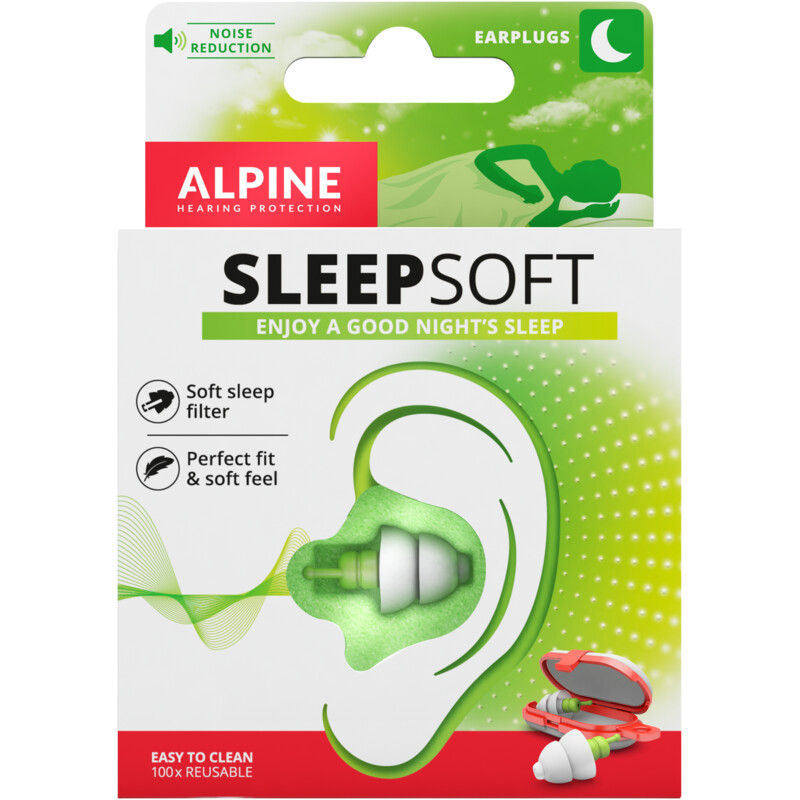 Alpine Sleepsoft oordoppen voor slapen