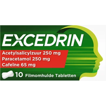 Excedrin 250mg filmomhulde tabletten