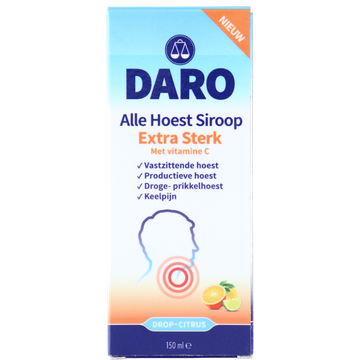 Daro Alle hoest siroop met vitamine c