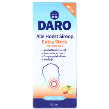 Daro Alle hoest siroop met vitamine c