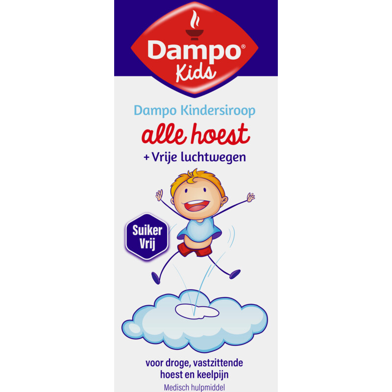 Dampo Kids kindersiroop alle hoest