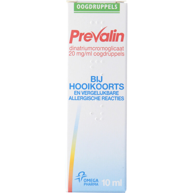 Prevalin Oogdruppels bij hooikoorts