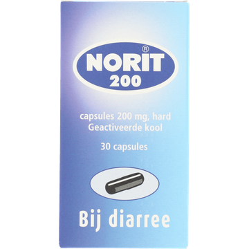 Norit Bij diarree 200mg capsules