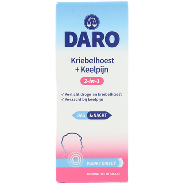 Daro 2-in-1 kriebelhoest + keelpijn