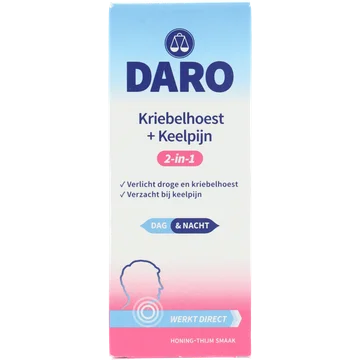 Daro 2-in-1 kriebelhoest + keelpijn