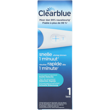Clearblue Plus zwangerschapstest