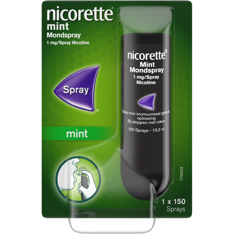 Nicorette Mondspray mint 1mg