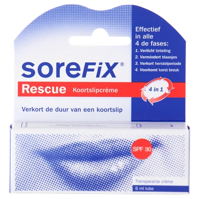 Sorefix Rescue koortslipcrème 4 in 1
