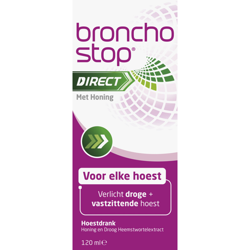 Bronchostop Hoestdrank direct met honing