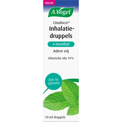 A.Vogel Cinuforce inhalatiedruppels + menthol
