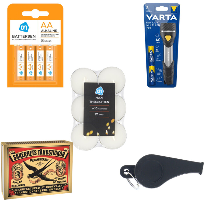  Onmisbaar voor in het noodpakket