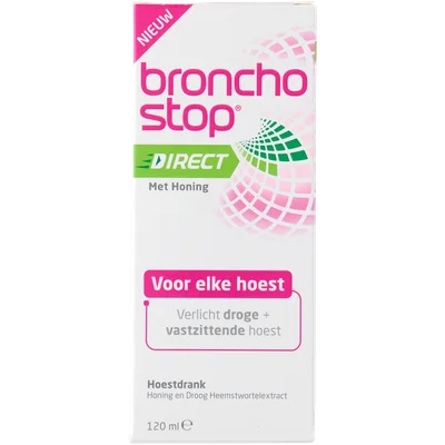Bronchostop Hoestdrank vastzittende hoest