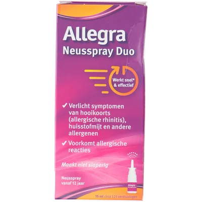 Allegra Neusspray duo