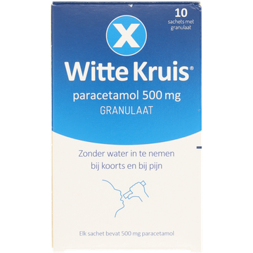 Witte kruis Paracetamol 500mg granulaat