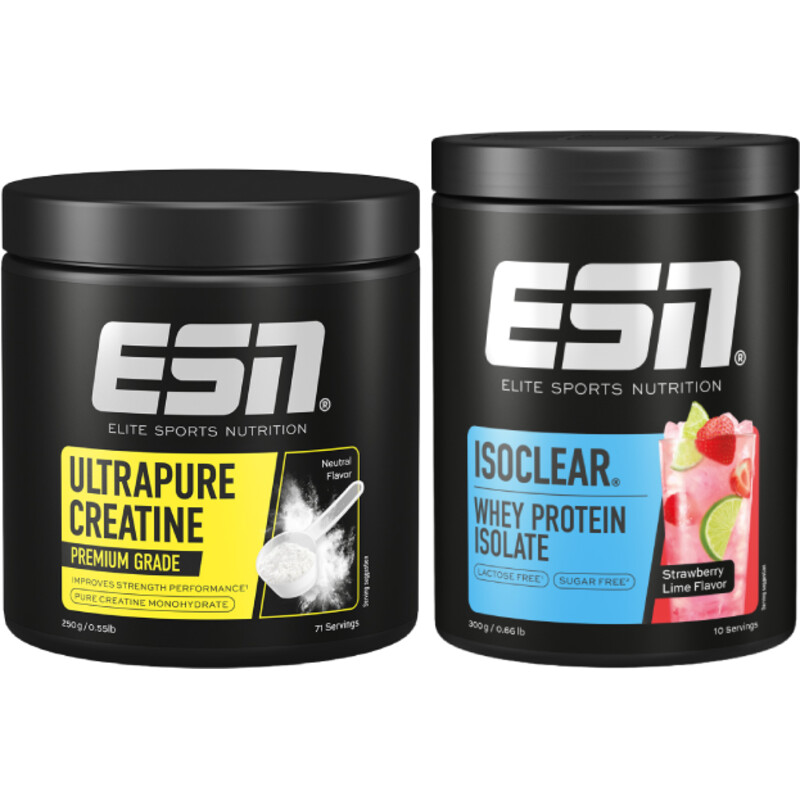 ESN Isoclear + Creatine pakket Aardbei