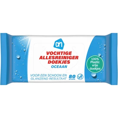 AH Vochtige allesreiniger doekjes oceaan