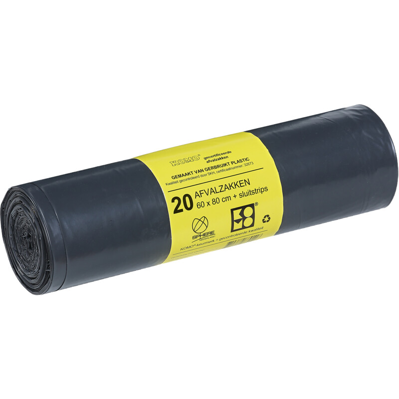 Komo Huisvuilzakken 60 l