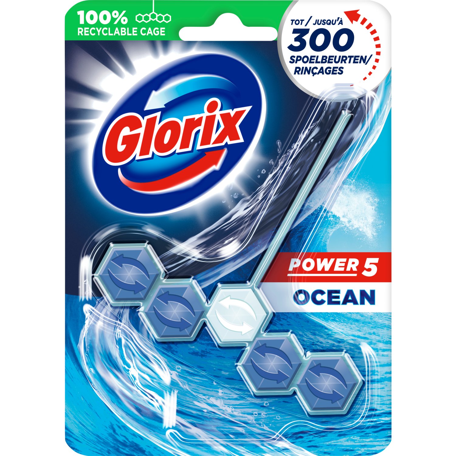 Glorix Power5 ocean wc-blok