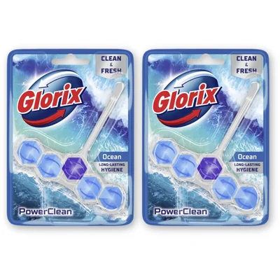Glorix Power5 ocean wc-blok 2-pack