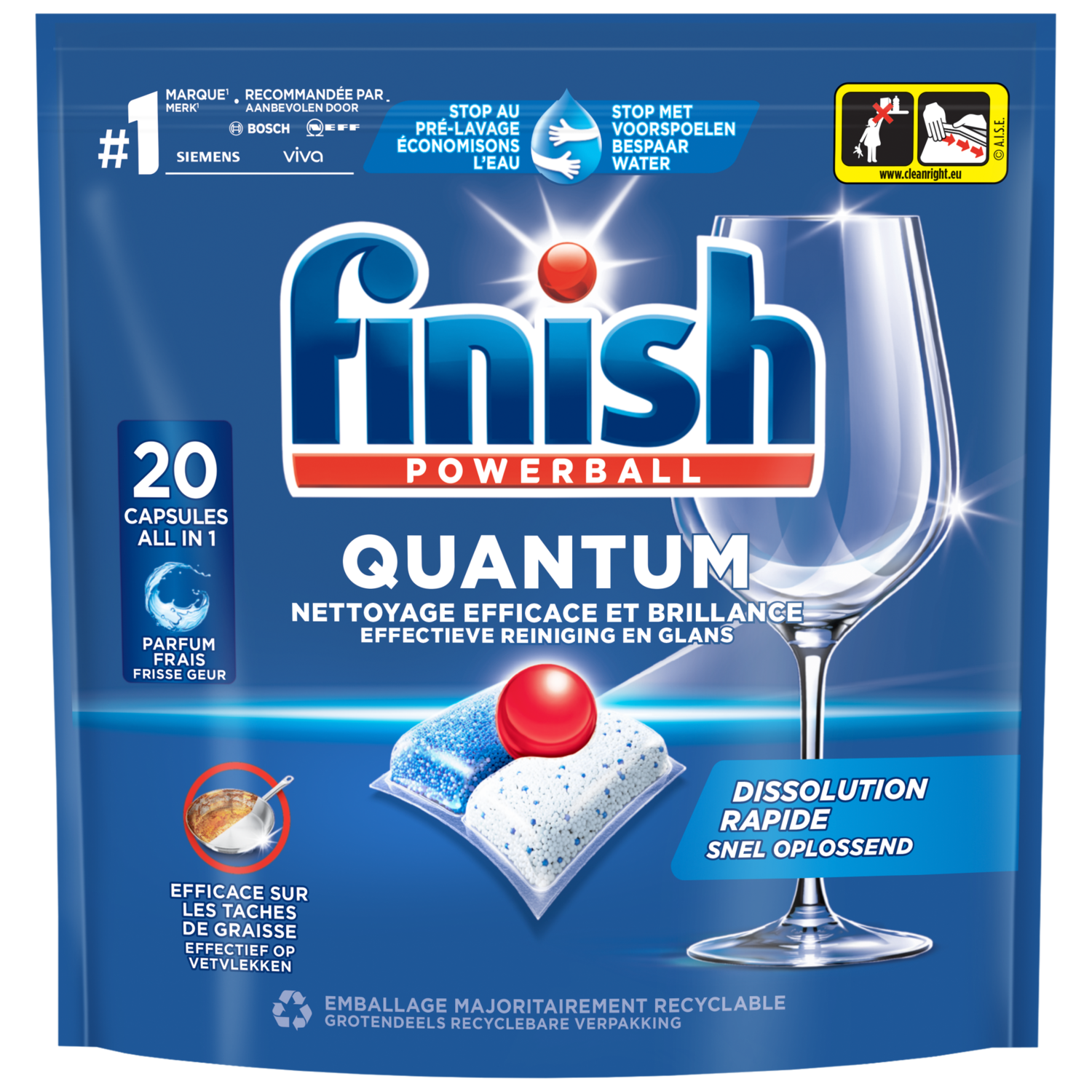 Finish Quantum vaatwastabletten