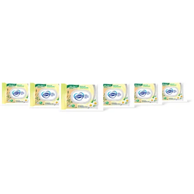 Edet Kamille vochtig toiletpapier 6-pack