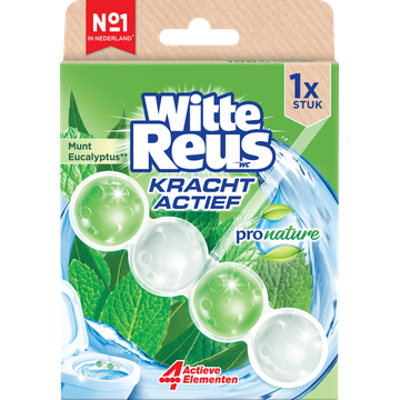Witte Reus Toiletblok kracht actief munt eucalyptus