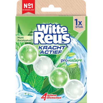 Witte Reus Toiletblok kracht actief munt eucalyptus