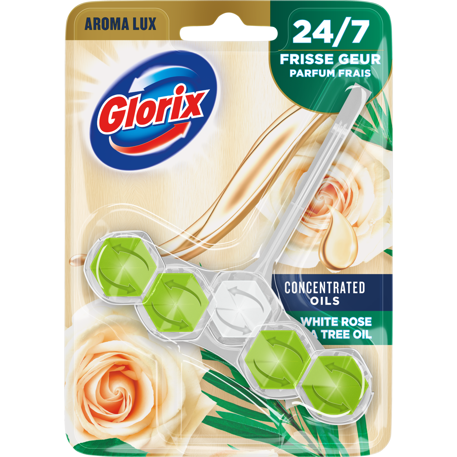 Glorix Aroma lux white rose & tea tree oil