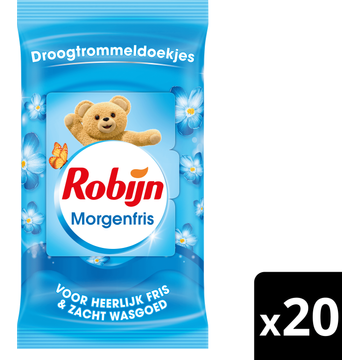 Robijn Droogtrommeldoekjes morgenfris