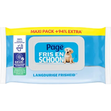 Page Vochtig compleet schoon maxi pack
