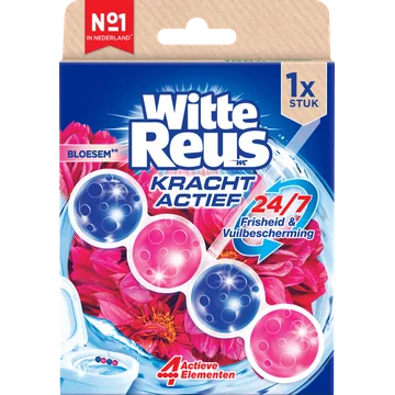 Witte Reus Kracht actief bloesem