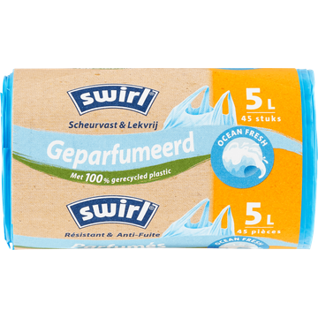 Swirl Pedaalemmerzakken ocean 5 liter