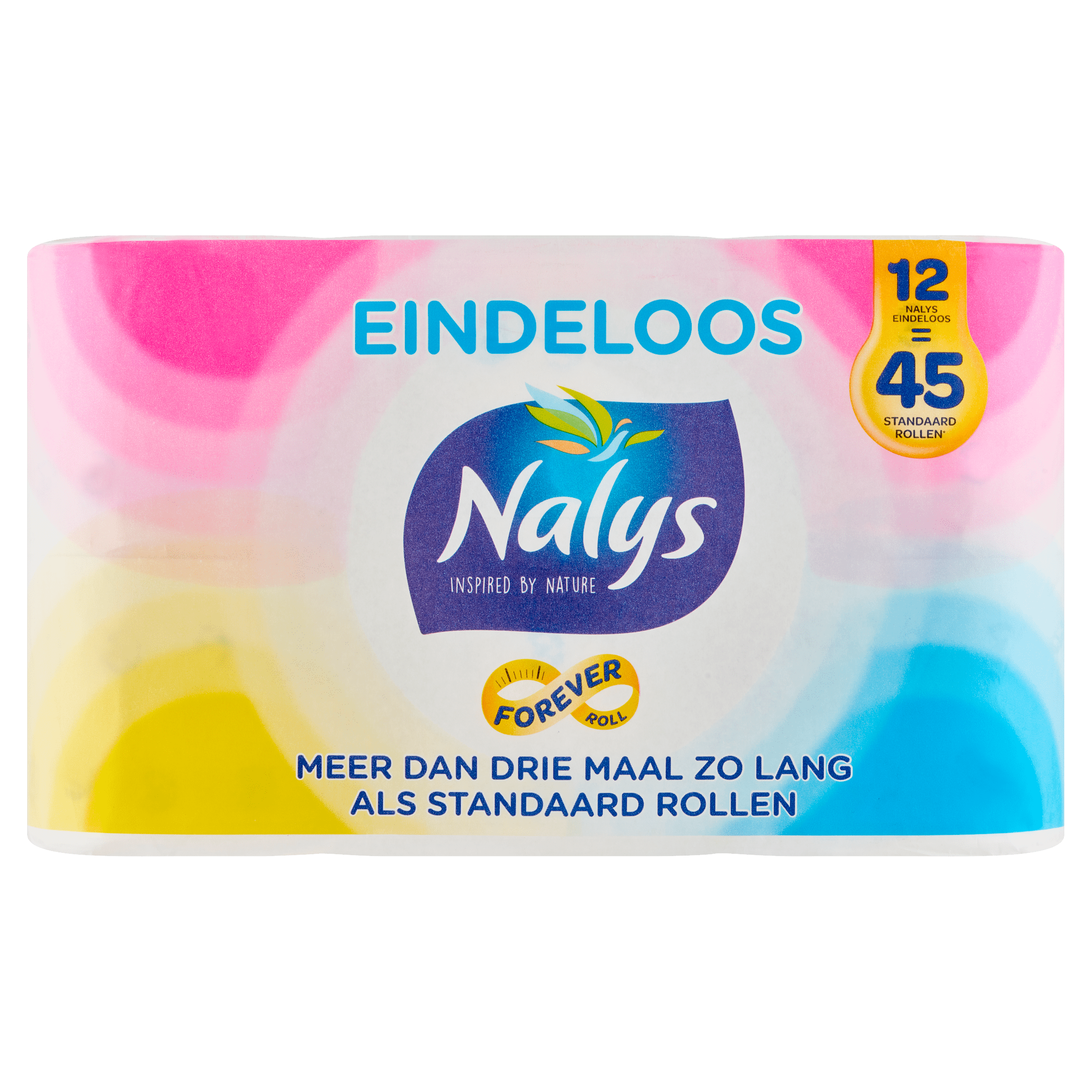 Nalys Eindeloos toiletpapier 4=15 rol 2-pack