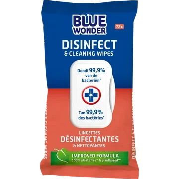 Blue Wonder Disinfect & cleaning wipes