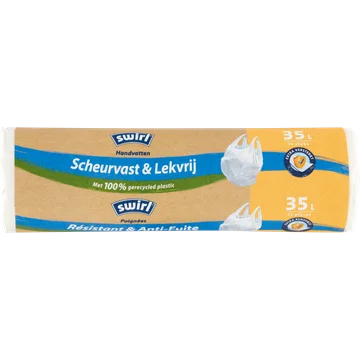 Swirl Vuilniszakken met fixeerband 35 liter