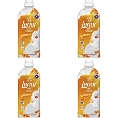 Lenor Wasverzacher gouden orchidee 4-pack