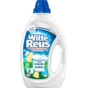 Witte Reus Wasmiddel vloeibaar gel wit