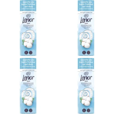 Lenor Light geurbooster katoen fris 4-pack