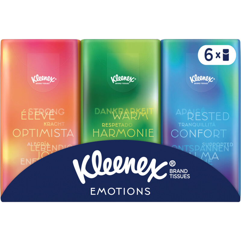 Kleenex Take a moment zakdoekjes