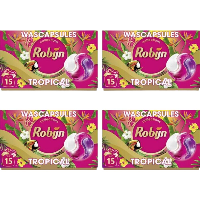 Robijn Tropical Capsules 4-pack