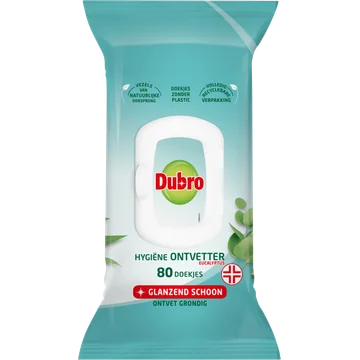 Dubro Hygiëne ontvetter doekjes eucalyptus