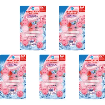 AH Geurtwist blok rozen & zomerfruit 5-pack