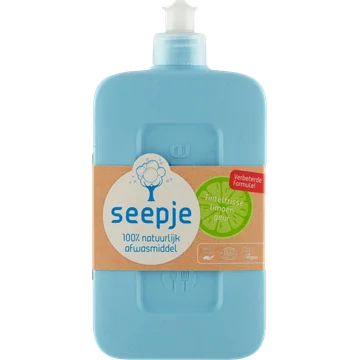 Seepje Afwasmiddel tintelfrisse limoen geur